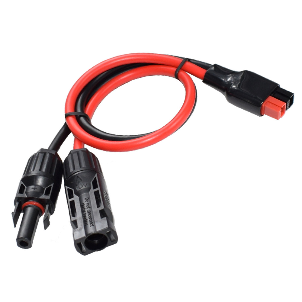 Solar Cable Mc4 Connector - สายเชื่อมต่ออะแดปเตอร์ MC4 สำหรับพลังงานแสงอาทิตย์ ขนาด 30A สำหรับสายไฟ