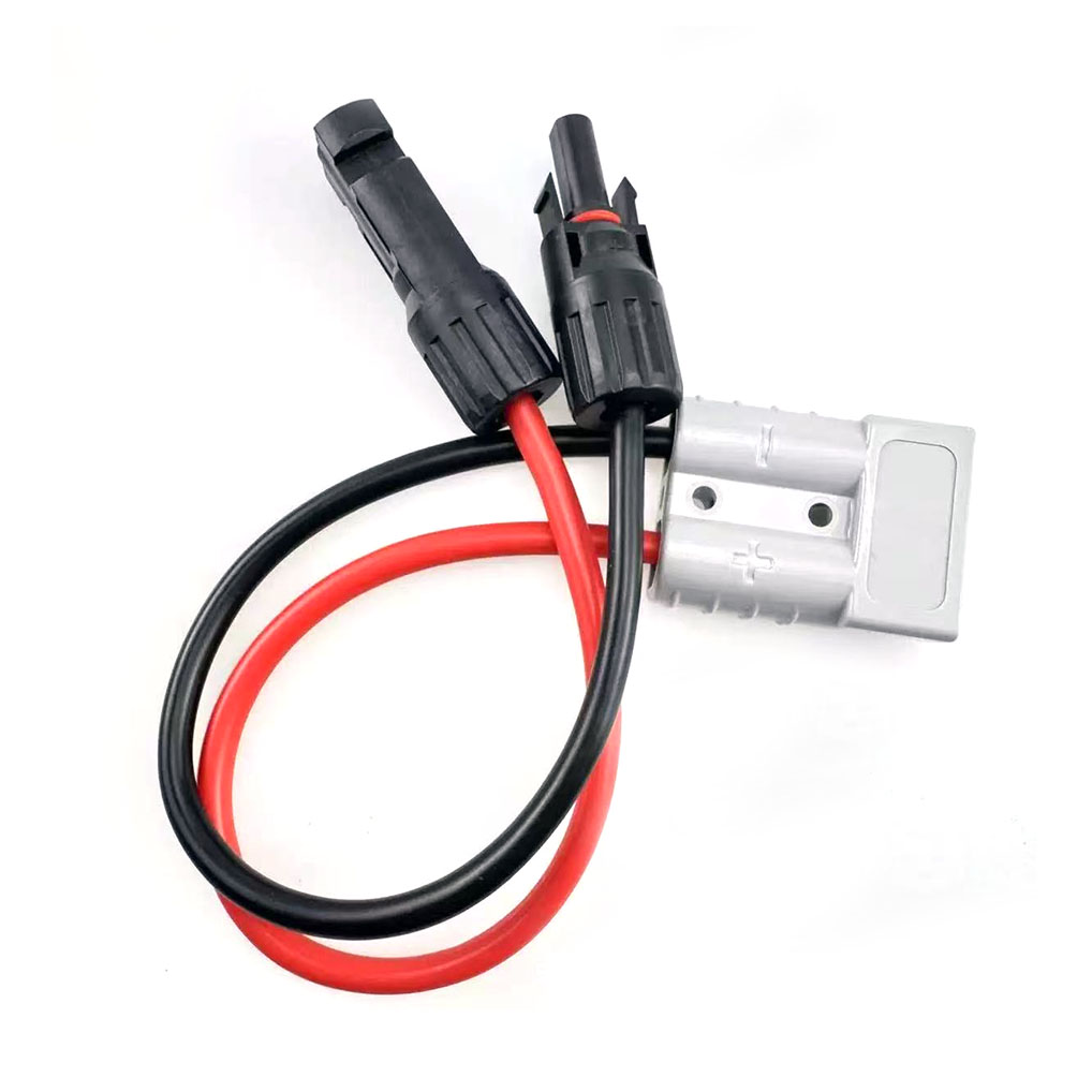 Solar Cable Mc4 Connector - อะแดปเตอร์เชื่อมต่อสายแผงโซลาร์เซลล์ MC4 สำหรับปลั๊ก Anderson 50A สายยาว