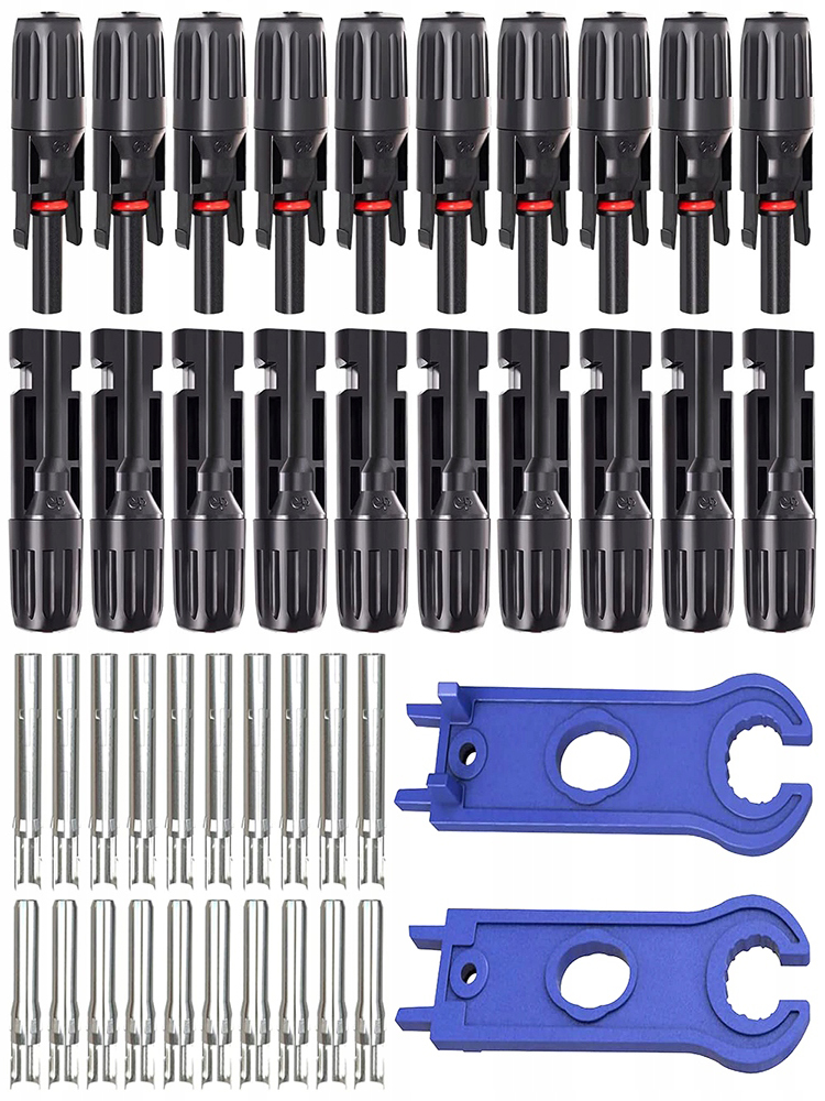 Solar Cable Mc4 Connector - ขั้วต่อโซลาร์เซลล์ MC4ขั้วต่อแผงโซล่าแผงโซล่าปลั๊ก