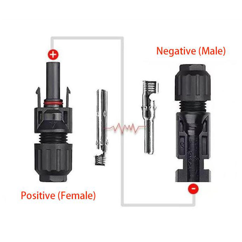 5/10 คู่ตัวเชื่อมต่อพลังงานแสง - Solar Cable Mc4 Connector บทวิจารณ์และราคา