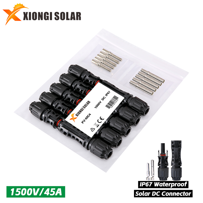 DC Solar Connector 1000V30A แผ - Solar Cable Mc4 Connector บทวิจารณ์และราคา