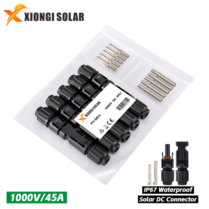 DC Solar Connector 1000V30A แผ - Solar Cable Mc4 Connector บทวิจารณ์และราคา