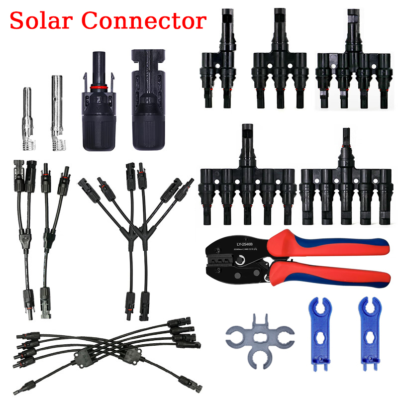 Solar PV Connector 1000V 30A T - Solar Cable Mc4 Connector บทวิจารณ์และราคา