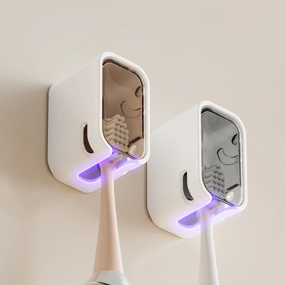2 ชิ้นผู้ถือแปรงสีฟันพลิกด้านบ - Energy Storage Rack บทวิจารณ์และราคา