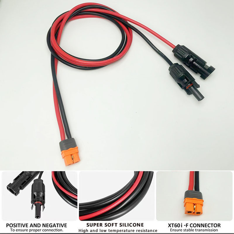 สายเคเบิล Solar to XT60i-F ขนา - Solar Cable Mc4 Connector บทวิจารณ์และราคา