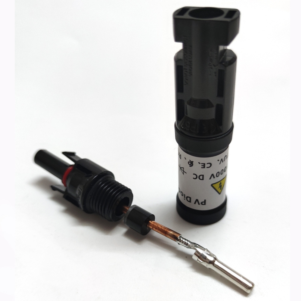 ขั้วต่อสายเคเบิลแผงโซลาร์เซลล์ - Solar Cable Mc4 Connector บทวิจารณ์และราคา