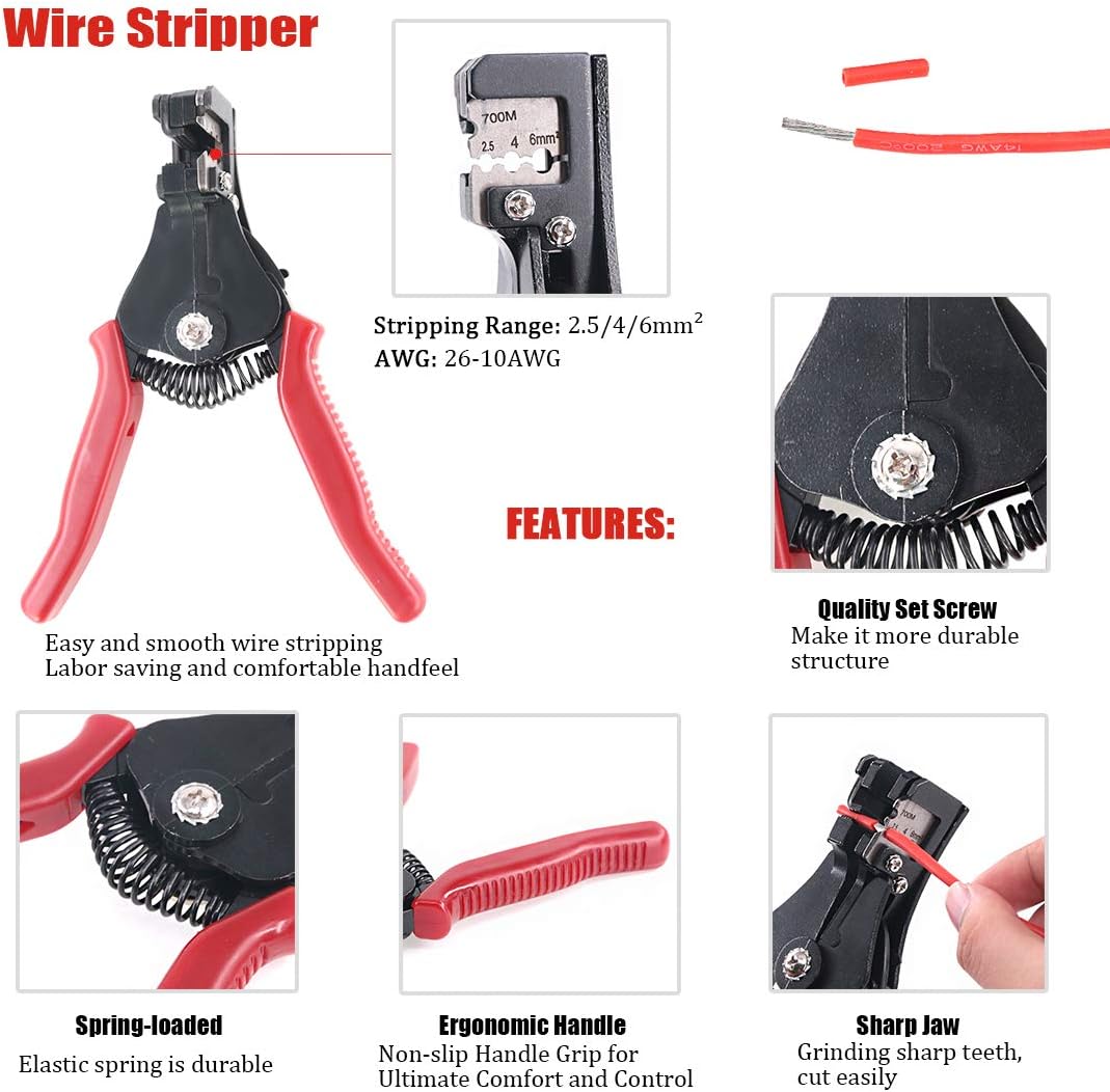 ชุดเครื่องมือย้ำสายแผงโซลาร์เซ - Solar Cable Mc4 Connector บทวิจารณ์และราคา